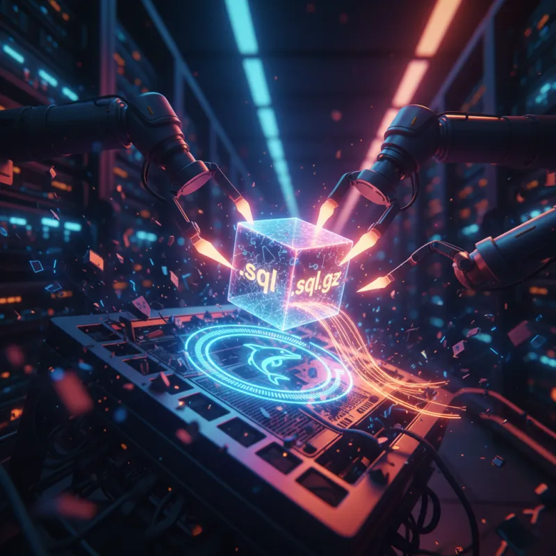 "Diễn tập" phục hồi: Hướng dẫn restore database từ file backup .sql.gz