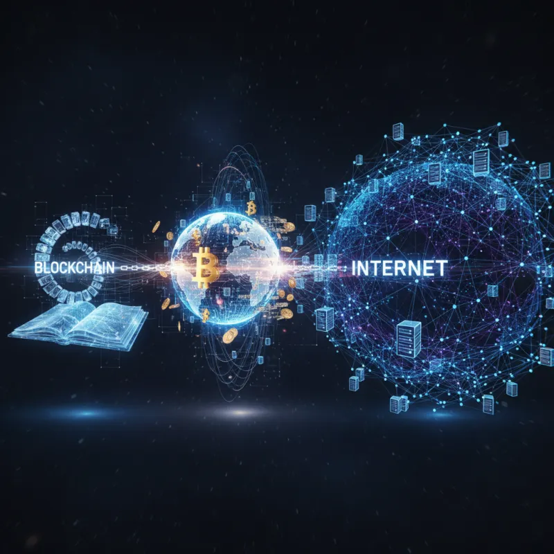 So sánh nhanh: Blockchain khác gì Bitcoin và Internet mà chúng ta đang dùng?