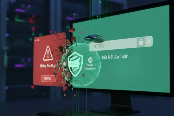 Cài SSL Miễn Phí Trong cPanel DirectAdmin: Tránh Lỗi "Không Bảo Mật"