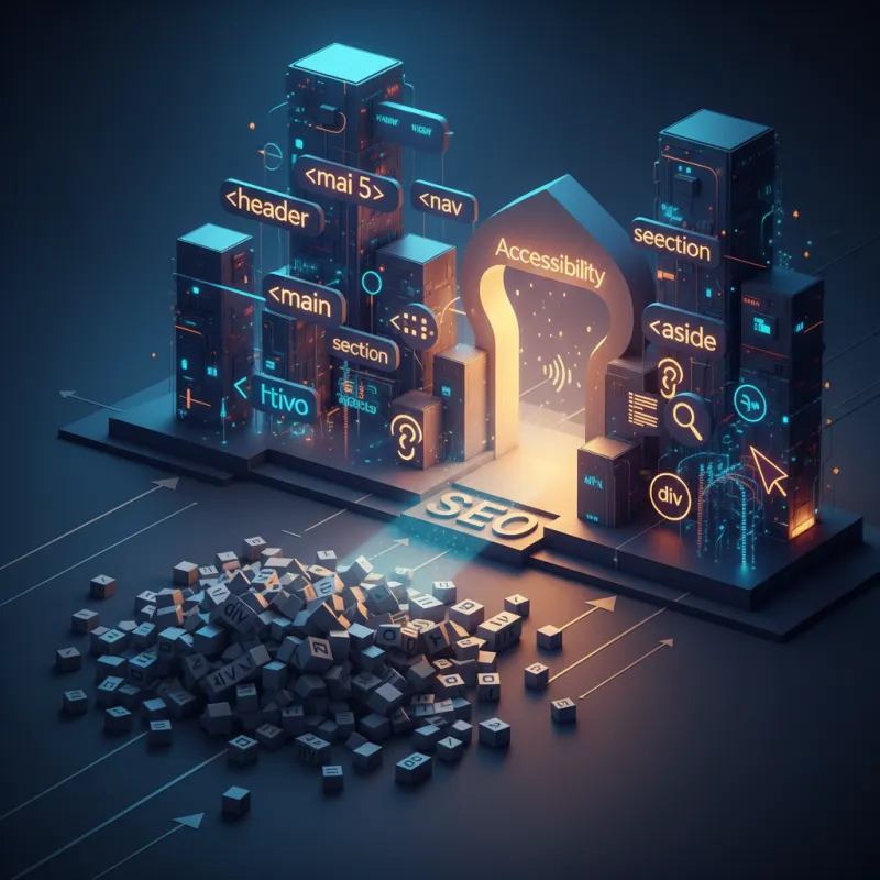 Không chỉ cho SEO, HTML5 semantic còn là "người hùng" của khả năng tiếp cận (Accessibility)