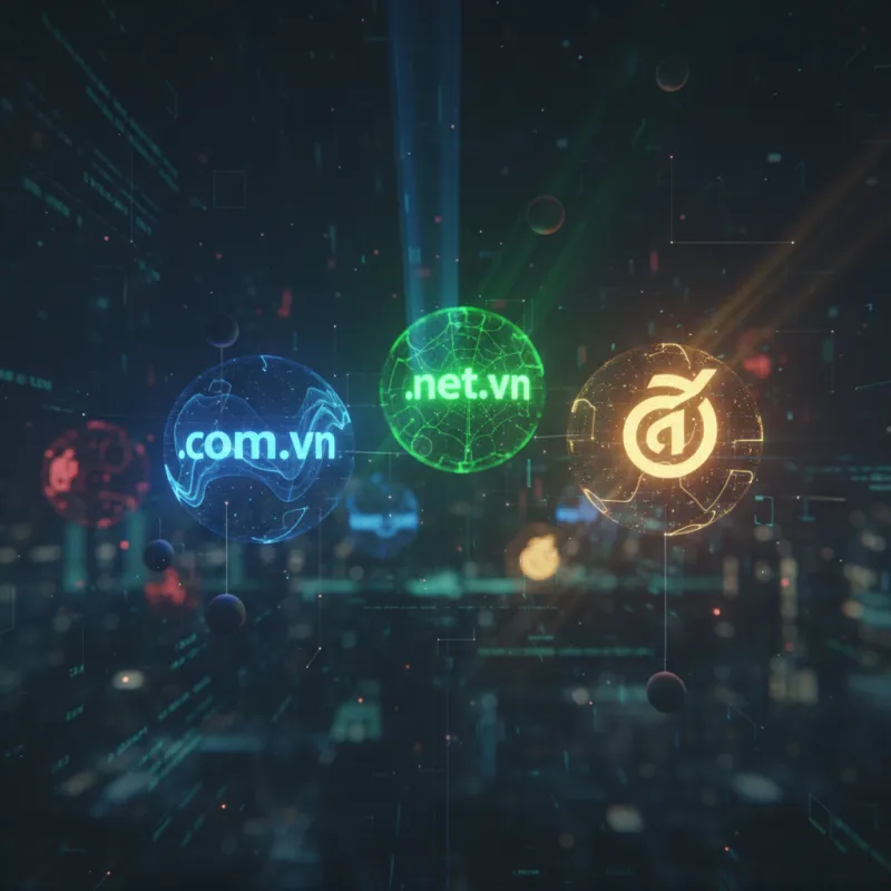 Các "biến thể" khác bạn cần biết: .com.vn, .net.vn và tên miền tiếng Việt có dấu
