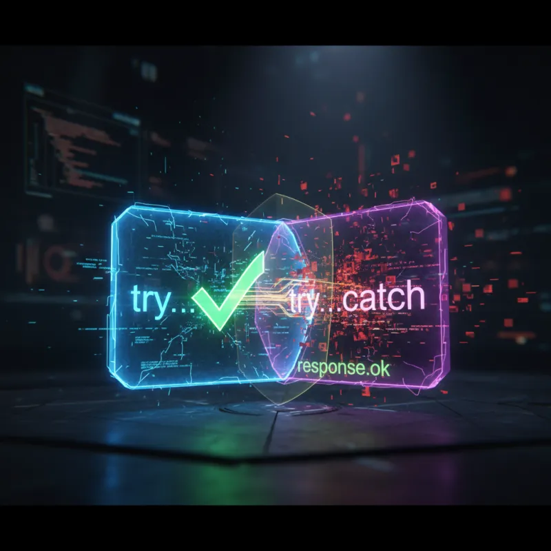 Xử lý lỗi Fetch API như một "lão làng": Từ try...catch đến response.ok