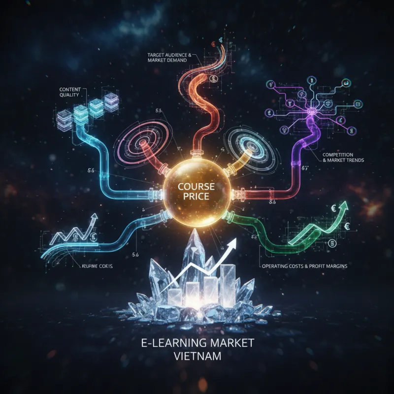 Các yếu tố cốt lõi ảnh hưởng trực tiếp đến giá khóa học của bạn