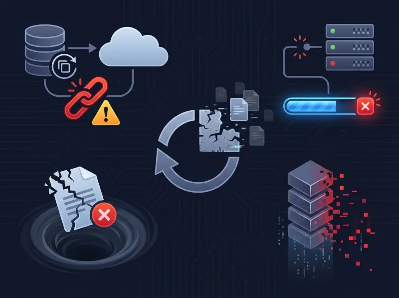 Những Vấn Đề Thường Gặp Khi Backup & Khôi Phục Website