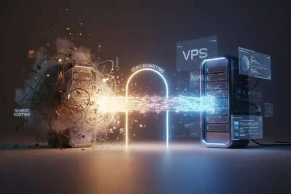 Hướng Dẫn Chuyển Website Từ Shared Hosting Lên VPS Không Downtime