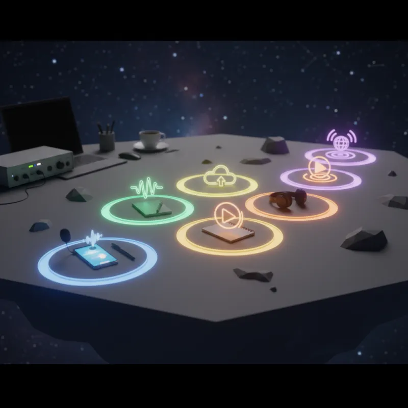 Quy trình 5 bước để ra mắt tập Podcast đầu tiên