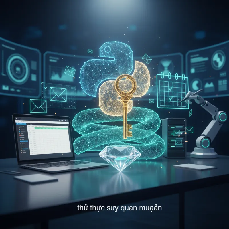 Những "chiêu thức" Python tự động hóa công việc văn phòng mình tâm đắc nhất