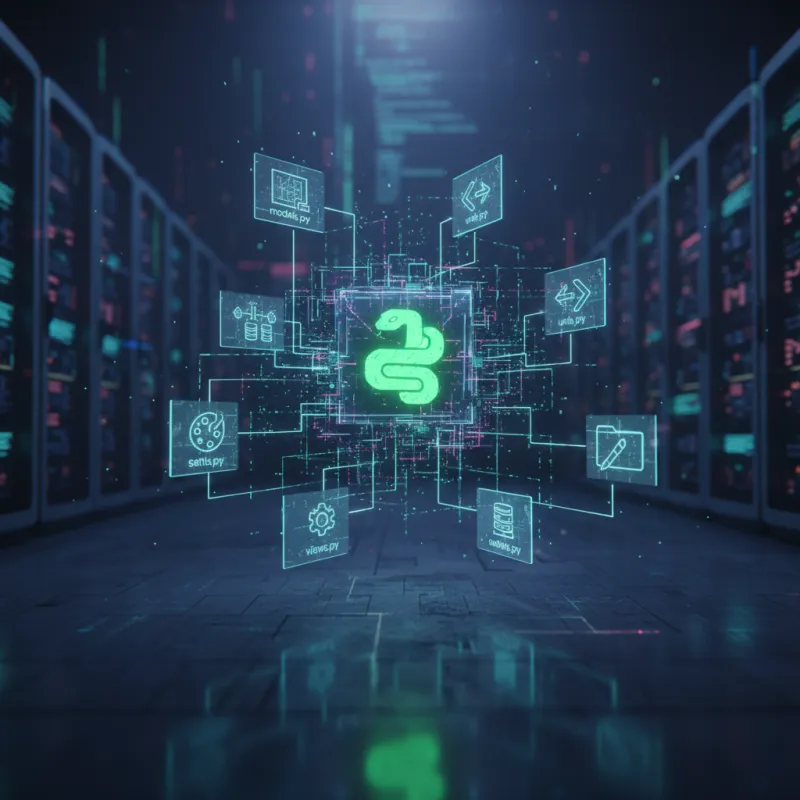 Giải mã "ma trận" Django: Từng file và thư mục dùng để làm gì?