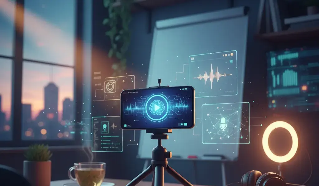 Quay Video Khóa Học Chất Lượng Tại Nhà Bằng Điện Thoại Và AI Hiệu Quả