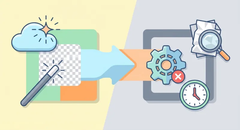 Tại sao mình lại “bồ kết” AI xóa nền hơn là ngồi hì hục với Photoshop?