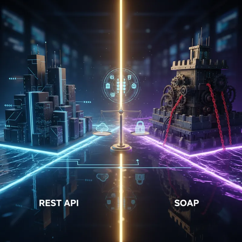 Soi chiếu thực tế: REST API vs. SOAP và khi nào nên chọn cái nào?