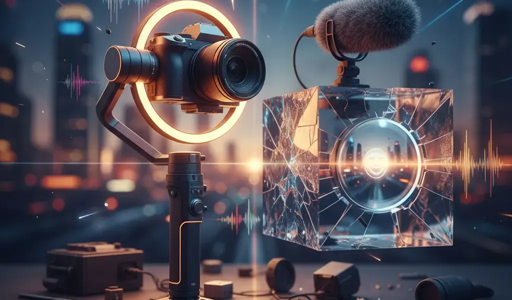 Thiết Bị Quay Video Content Creator Cần Thiết: Khắc Phục Rung, Mờ, Thiếu Sáng