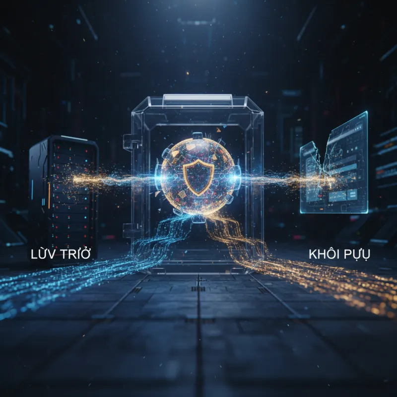 Lưu trữ và khôi phục bản backup: Bước quan trọng không thể bỏ qua