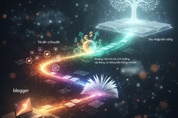 Từ Blogger Đến Influencer Lộ Trình Phát Triển & Thu Nhập Bền Vững