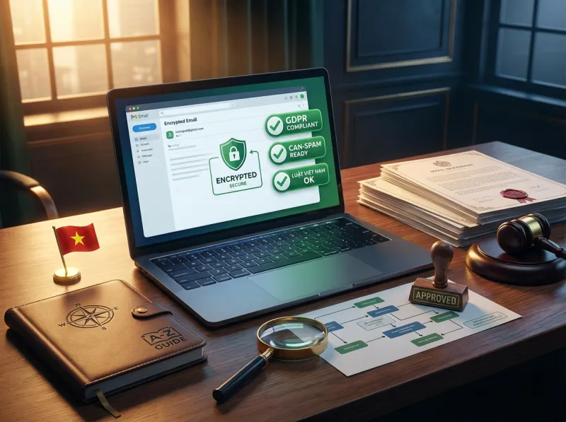 Hướng Dẫn Thực Chiến Tuân Thủ Luật Email Marketing Từ A-Z cho Doanh Nghiệp Việt