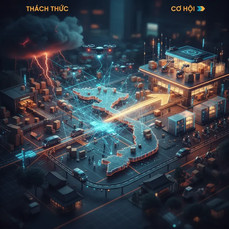 Logistics TMĐT tại Việt Nam: Thách thức và cơ hội cho người trong cuộc