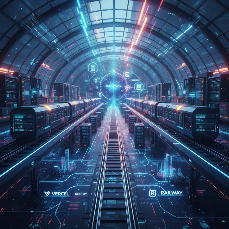 Railway: "Nhà ga" đa năng cho các ứng dụng Full-stack