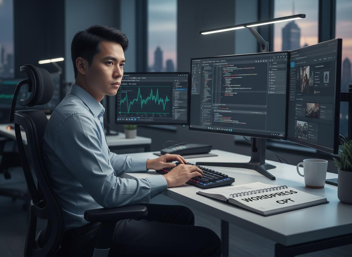 tạo custom post type wordpress code