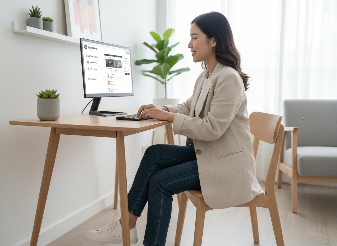 thiết kế web bằng wordpress